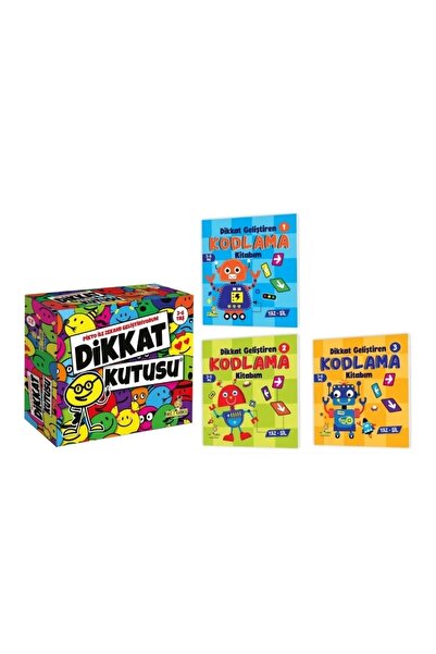 yükselen zeka 3-6 Yaş Dikkat Kutusu Ve Kodlama Seti
