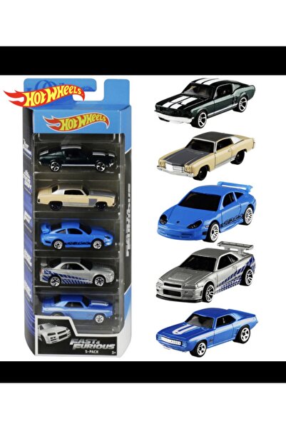 HOT WHEELS 5'li Araba Seti Fast And Furious
