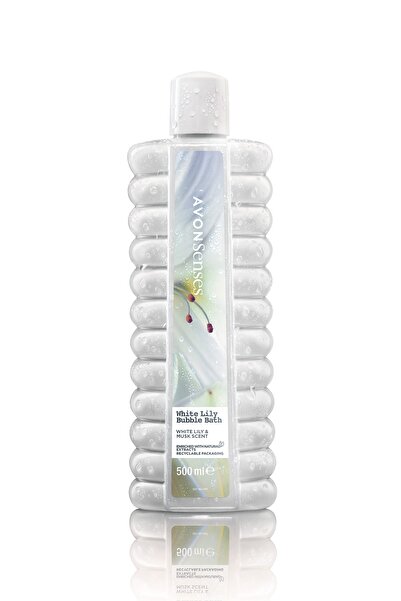 AVON Senses White Lily Banyo Köpüğü 500ml.