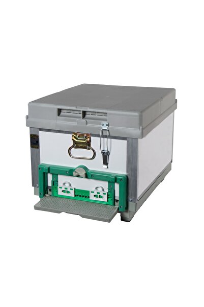 DeraBee Thermo Arı Kovanı Pvc Ahşap Arı Villası 10 Çıtalık Tek Katlı