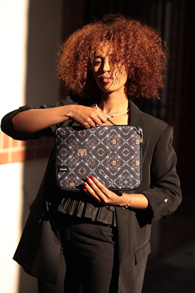 Moserini Ipad Air 5 (الجيل الخامس) 10.9 بوصة (2022) A2588 A2589 A2591 حقيبة تابلت ذكية منقوشة Gordion