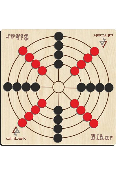 Ahtek Wooden Bihar Mind, Intelligence and Strategy Game