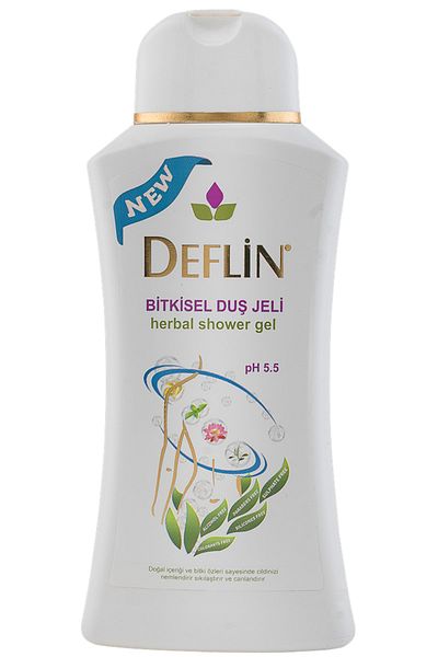 DEFLİN Moisturizing Revitalizing Shower Gel, 300 ml from the World's Miraculous Plant Extracts