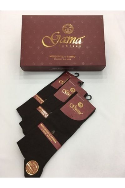 Gama Çorap 3 τεμάχια Mercerized + Bamboo Blended 100% Natural Nylon Λεπτές καλοκαιρινές ανδρικές κάλτσες
