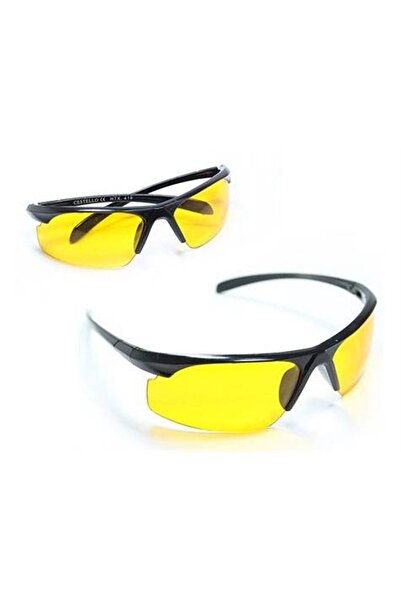 YFHOME Anti Far Gece Görüş Gözlüğü Bez Kılıf Hediyeli Gece Sis Araba Gözlüğü