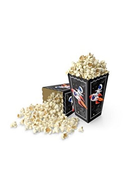 DÜVENCİ TİCARET Space Theme Corn Box 8 Liters
