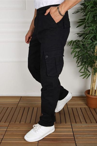 FRANKNESS JEANS Cargo Pants Comfortable Cut Pocket Lycra Gabardine Fabric