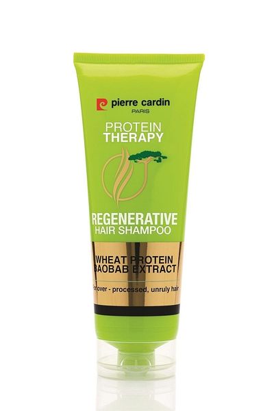 Pierre Cardin Protein Therapy Revitalizing Hair Care Shampoo with Baobab Extract Wheat Protein - 250 ml