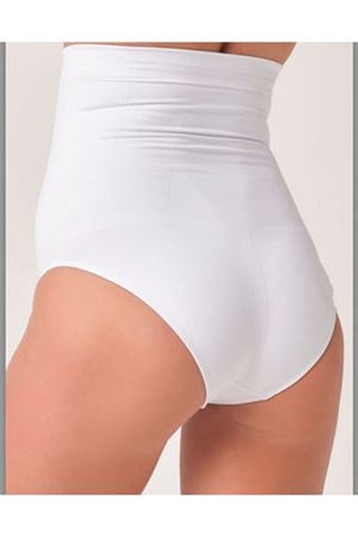 TİSTA Corset alb fără cusături pentru femei