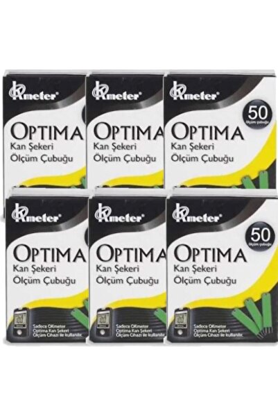 Optima Seker Ölçüm Stribi 50'li X 6 Kutu