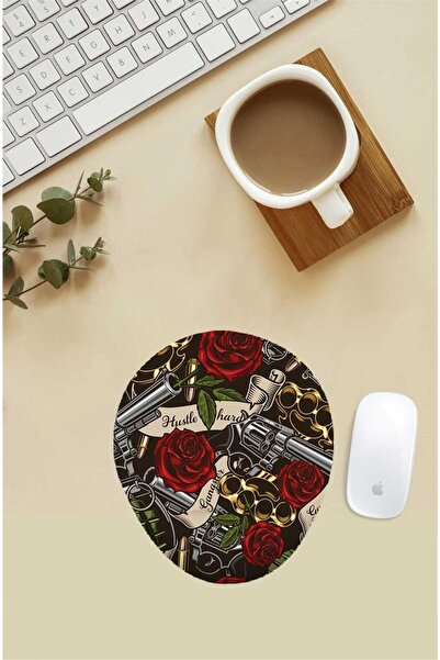 Gizeo Concept Mouse Pad cu model Pop Art cu suport pentru încheietura mâinii