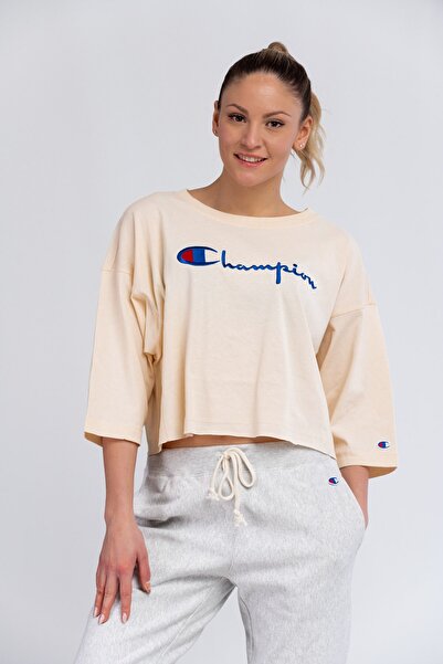 Champion T-Shirt - Beige - Relaxed