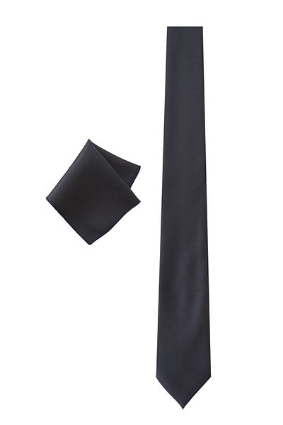 ALTINYILDIZ CLASSICS Ανδρικό σετ αξεσουάρ με γραβάτα μπλε Navy Standard Fit χωρίς μοτίβο