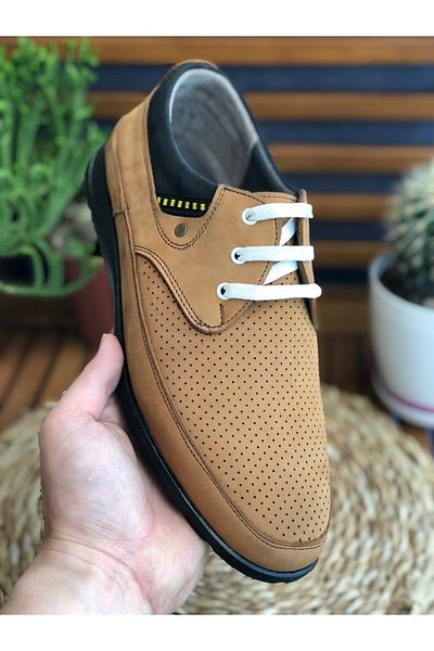 Skoonpa Daily Genuine Leather Nubuck Adult Handmade Men's Shoes