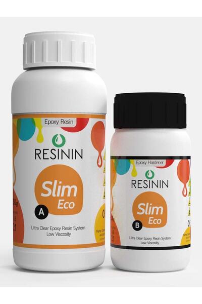 Resinin Slim Eco 375 Gr Şeffaf Epoksi Reçine A+b