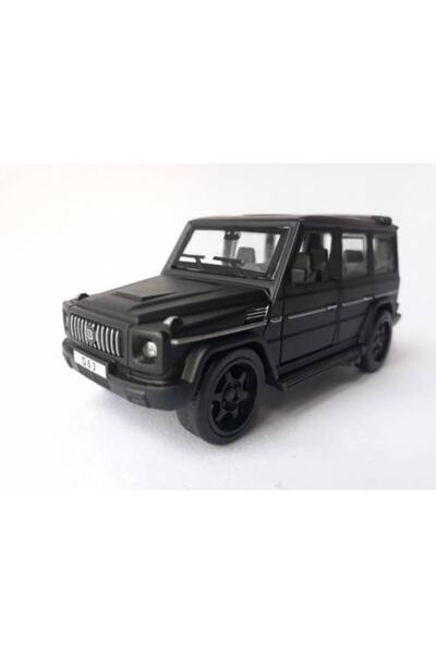 Erzi Mercedes Benz G63 Jeep Diecast Koleksiyon Metal Jeep 12cm Siyah