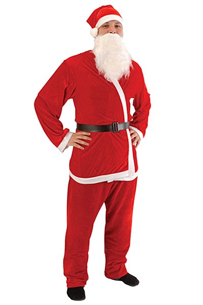 Happyland Christmas New Year's Father Adult Costume