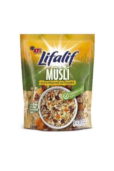 Eti Lifalif Dried Fruit and Hazelnut Muesli 350 g