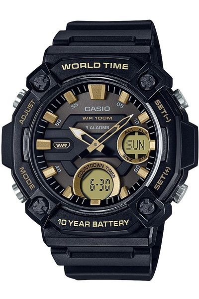 Casio ساعة يد رجالية AEQ-120W-9AVDF