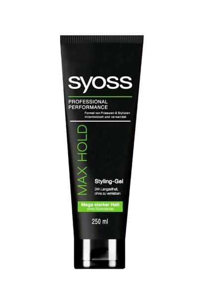 Syoss Max Hold τζελ μαλλιών για πολύ δυνατό κράτημα, 250 ml
