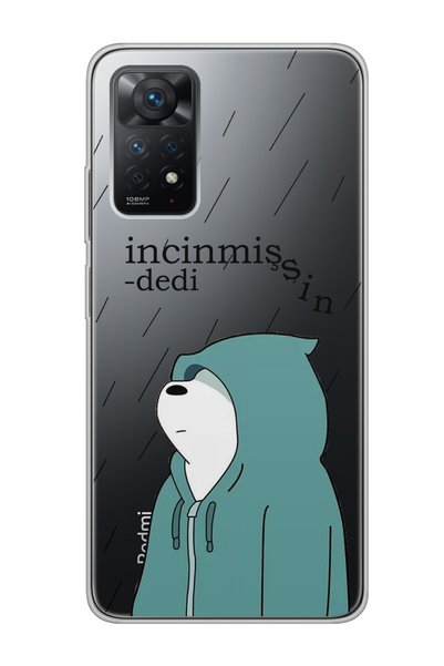 Spoyi حافظة هاتف شفافة بتصميم لهاتف Xiaomi Redmi Note 11