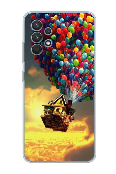 Spoyi Transparent Phone Case with Samsung A13 up Cartle Design