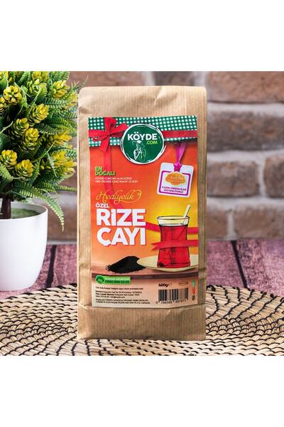 Köyde Gurme Hediyelik Özel Rize Çayı 400 Gr