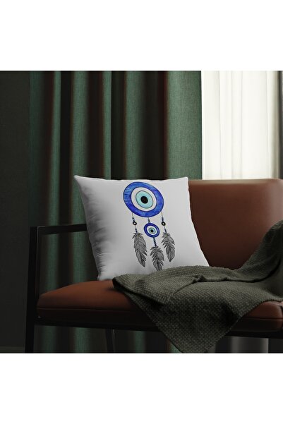 LADİJİTAL BASKI ÇÖZÜMLERİ Подушка з принтом «Пастка снів» з атласної тканини