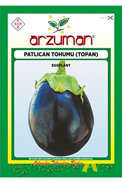 Arzuman Topan Patlıcan Tohumu 10 Gram