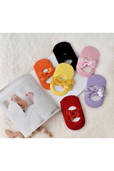 Little Ya Ya Love Kız Bebek Renkli Babet Çorap Set (6lı)