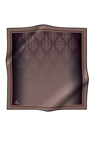 Vissona Γυναικείο Twill Μεταξωτό Κασκόλ Mink