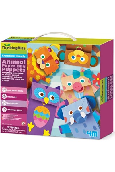 4M Kağıt Poşetten Kukla Yapma Oyun Seti 4672