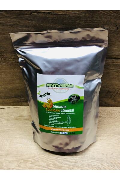 Doğal Olarak Solucanlardan Üretilen Katkısız Katışıksız Saf Toprak Düzenleyici Gübre 1 Kg Paket