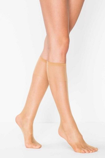 Penti Дамски чорапи до коляното Ten Fit 15 Shiny Lycra, 4 броя