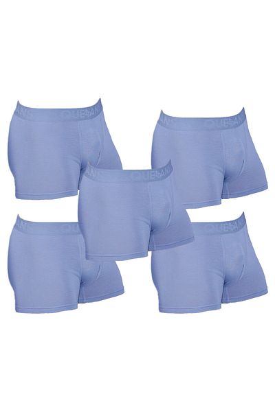 COTBOXER Ανδρικό μπόξερ Queans 5 Ultra Soft Bamboo - Γκρι