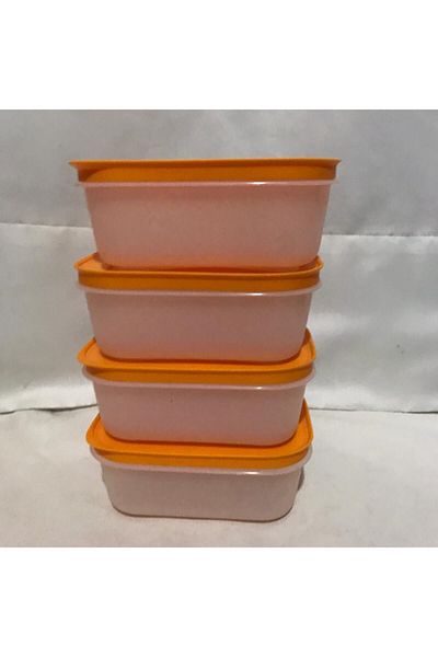 Tupperware Refrigerator Storage Container Set of 4 450 ml