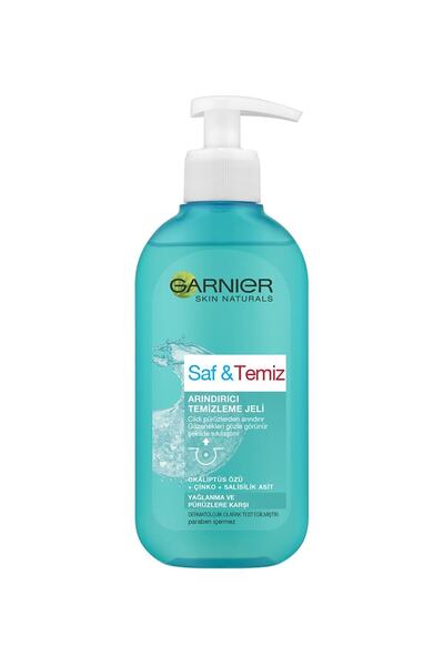 Garnier Saf Temiz Yağlanma Ve Pürüzlere Karşı Derinlemesine Temizleme Jeli 200ml 3600540632029