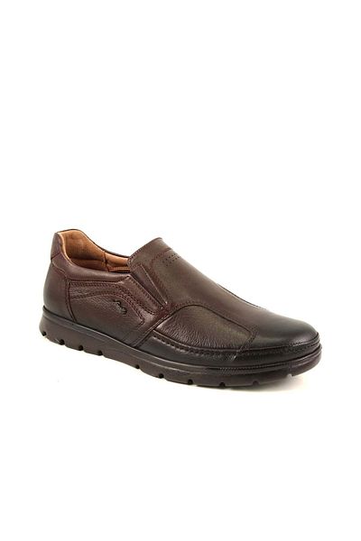 Forelli Men's HOKA-H Hallux Comfort Leather Shoes 32606 Brown