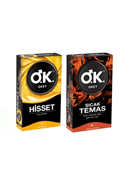Okey Hisset 10'lu Ve Sıcak Temas 10'lu 2'li Set