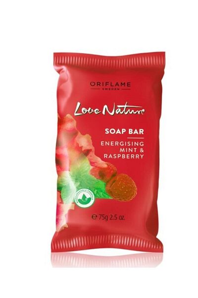 Oriflame Love Nature Mint and Raspberry Extract Soap