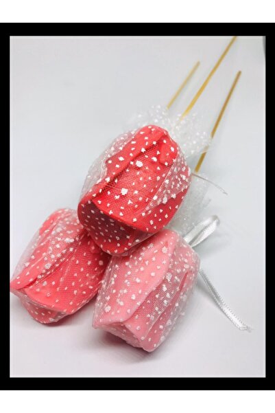 Dolce Sabun - Kokulu Süs Sabunu - Gül - 5cm