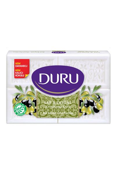 Duru Pure & Natural Welded Olive Oil Extract 4 Pieces Mold Soap 600gr