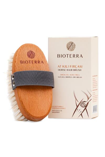 Bioterra At Kılı Fırçası Horse Hair Brush Anti-cellulite