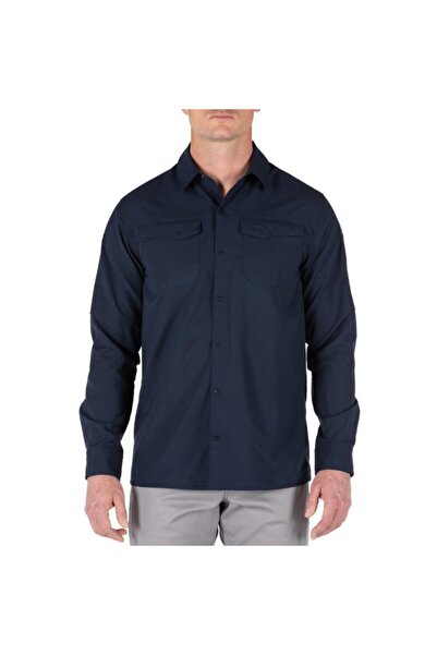 5.11 Tactical Unisex Lacivert Taclıte Freedom Flex Woven Gömlek