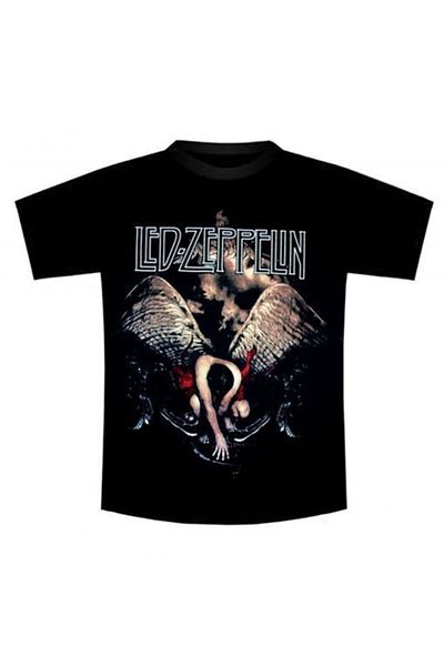 Metal Giyim Tricou unisex negru Led Zeppelin