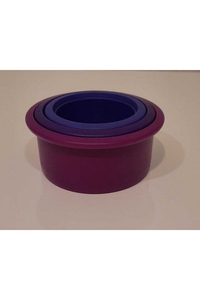 Tupperware 3 Piece Set of Trick Molds