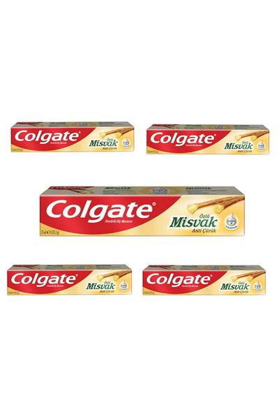 Colgate معجون أسنان بخلاصة ميسفاك 75 مل 5 قطع