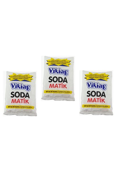 Viking Toz Soda Matik Deterjan 500 gr - 3 Adet