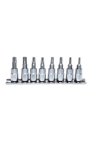 Nt Tools NCSET14T - 7 Piece 1/4" CR-V Torx Socket Set