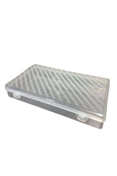 RoseRoi Mask Storage Box Transparent (10 Pieces)